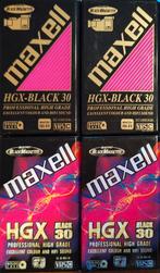 Maxell HGX-BLACK 30 HI-FI VHS C bandjes, Ophalen of Verzenden, Nieuw in verpakking, Onbespeeld