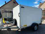 Aanhangwagen gesloten ongeremd 750kg als nieuw! Zie fotos!, Ophalen, Zo goed als nieuw