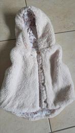 Crèmekleurige meisjesgilet van imitatiebont voor 12-18maand, Kinderen en Baby's, Ophalen, Zo goed als nieuw