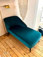 Meridienne en velour, Huis en Inrichting, Zetels | Zetels en Chaises Longues, Ophalen, Zo goed als nieuw