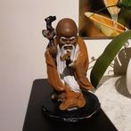 Vintage Chinees Shiwan Mudman Luxing beeldje, Antiek en Kunst, Ophalen of Verzenden
