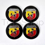 Fiat Abarth Naafstickers Voor Naafdoppen 56 mm Striping stic, Ophalen, Nieuw, Fiat