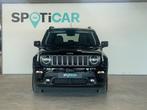 Jeep Renegade Limited, Auto's, Automaat, Zwart, Parkeersensor, Zwart