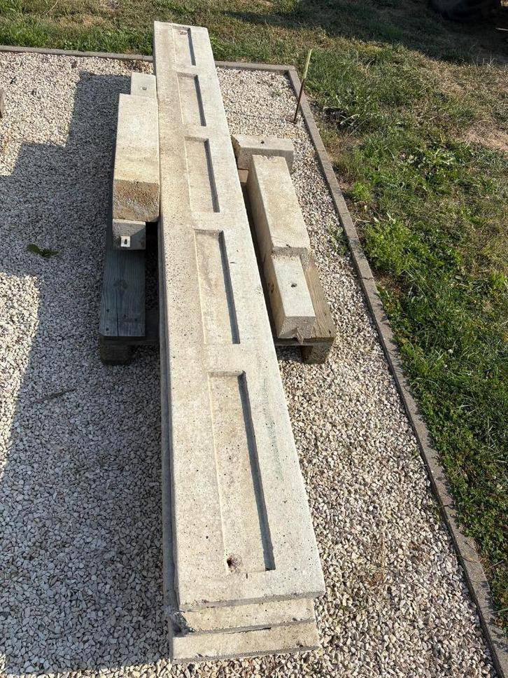 betonplaten, Tuin en Terras, Schuttingen, Gebruikt, Ophalen