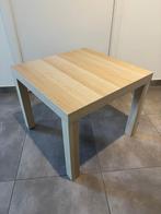 table d'appoint IKEA LACK, Vierkant, Effet chêne blanchi, 55 tot 75 cm, Zo goed als nieuw