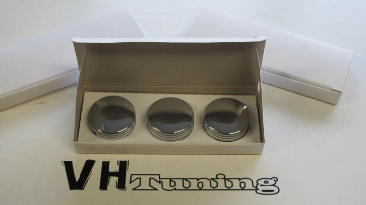 VW Golf 3/Polo 6N/T4 enz chrome verwarming knoppen EU AGF3CR, Auto diversen, Tuning en Styling, Ophalen