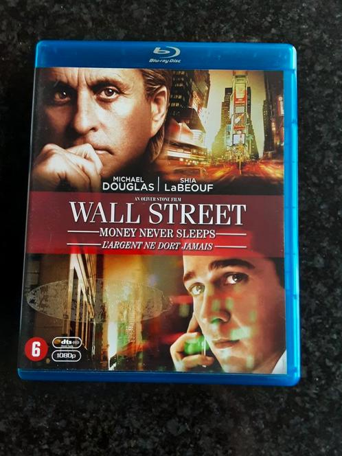 Wall Street money never sleeps blu ray NL FR, Cd's en Dvd's, Blu-ray, Zo goed als nieuw, Thrillers en Misdaad, Ophalen of Verzenden