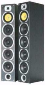 Elegant uitgevoerde 4-weg speakerset Zwart, Overige merken, Nieuw, Ophalen of Verzenden, 120 watt of meer