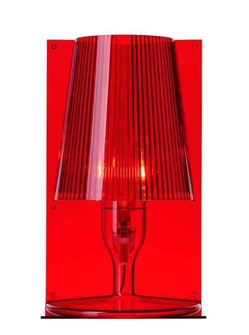 2 x Kartell Take design tafellampen, Huis en Inrichting, Lampen | Tafellampen, Nieuw, Minder dan 50 cm, Kunststof, Ophalen of Verzenden