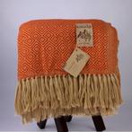 Alpaca Wol Dekentje Rood 200x140cm Zachte Sofadeken uit Peru, Huis en Inrichting, Verzenden, Nieuw