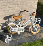 Kinder fietsje Volare 12 inch wit als nieuw, Ophalen, Zijwieltjes, Volare, Minder dan 16 inch