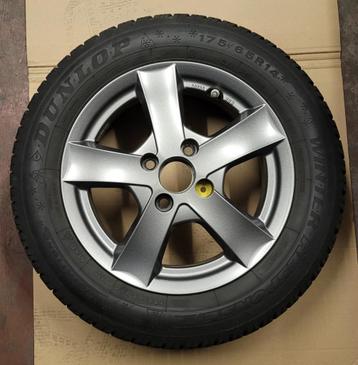 DUNLOP WINTER RESPONSE 2 banden + lichtmetalen velgen beschikbaar voor biedingen