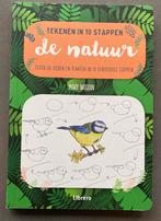 Mary Woodin - De Natuur - Tekenen in 10 stappen, Enlèvement ou Envoi, Comme neuf, Livre ou Guide