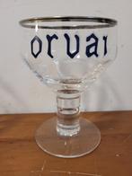 oud geëmailleerd Orval bierglas nr. 1, Ophalen of Verzenden, Gebruikt, Glas of Glazen, Overige merken