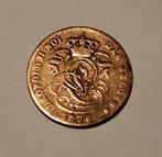 2 CENT KOPER LEOPOLD 2 1876, Ophalen of Verzenden, Overig, Losse munt