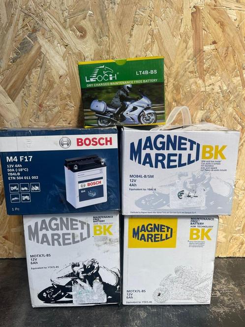 Motobatterij (Stockopruiming) diverse modellen, Motoren, Onderdelen | Merk-onafhankelijk, Nieuw, Ophalen
