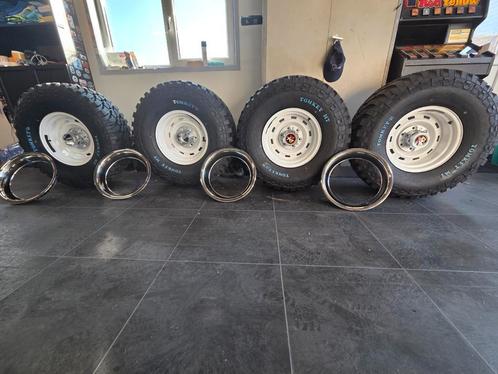 Rally wielen 6 gaats 15 inch Chevrolet GMC, Auto-onderdelen, Banden en Velgen, Band(en), 15 inch, Ophalen