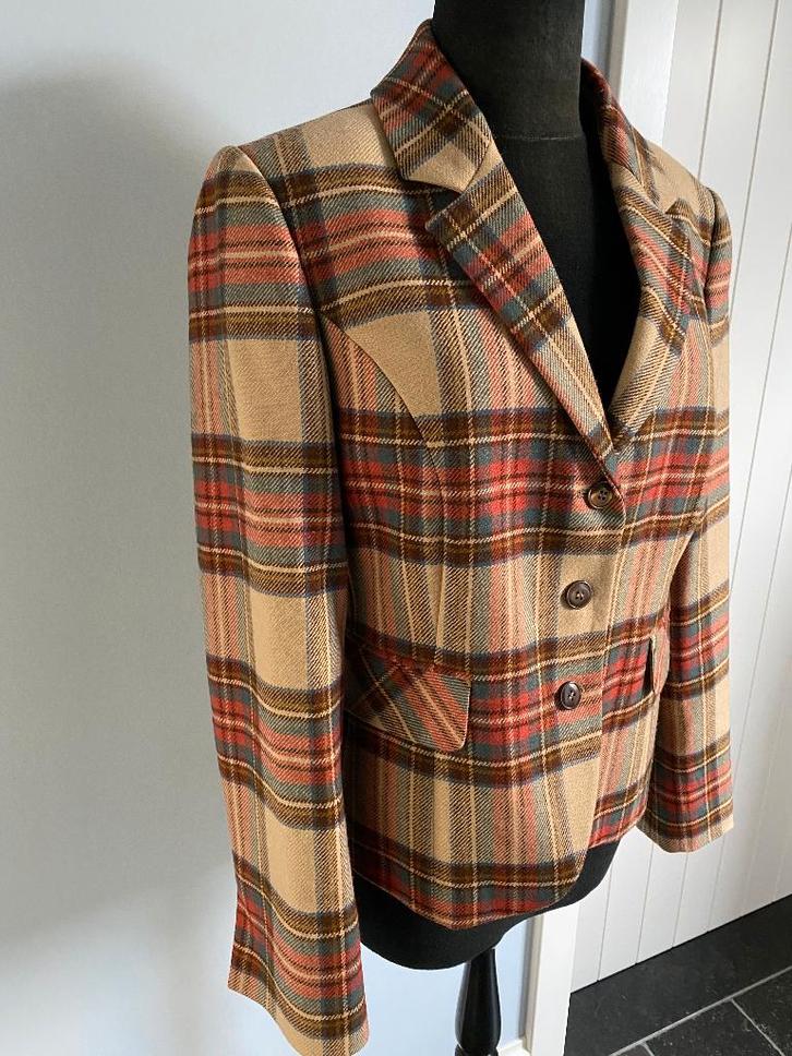 Veste d'hiver SCAPA à carreaux écossais - 40/42, Vêtements | Femmes, Vestes & Costumes, Neuf, Manteau, Taille 42/44 (L), Beige