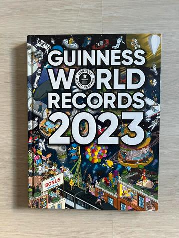 Guinness world records 2023 boek beschikbaar voor biedingen