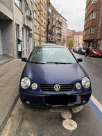 Te koop: Volkswagen Polo 1.4 benzine — jaar 2002, Auto's, Volkswagen, Voorwielaandrijving, Stof, Zwart, Blauw