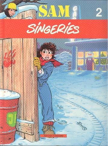 Sam nr 2 - Singeries - met opdrachttekening. beschikbaar voor biedingen