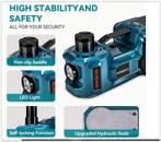 5-tons elektrische autokrik | 12V hydraulische krik met opb, Auto diversen, Krikken, Ophalen of Verzenden, Nieuw, Hydraulisch