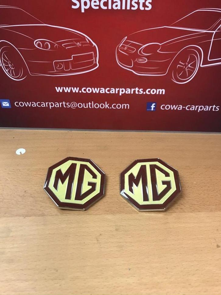 mg f mgf mg tf mgtf alle soorten logo's voor mg, Autos : Pièces & Accessoires, Carrosserie & Tôlerie, Neuf, Enlèvement ou Envoi