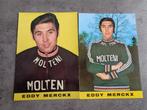MERCKX EDDY  WIELRENNEN  2X ZELDZAME KAARTEN POK UITGAVE , Ophalen of Verzenden