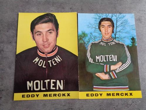 MERCKX EDDY  CYCLING  2X CARTES RARE ÉDITION POK, Hobby & Loisirs créatifs, Autocollants & Images, Enlèvement ou Envoi