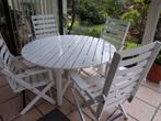 terras meubelen, Tuin en Terras, Ophalen, Gebruikt, Rond, Hout