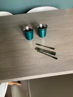 Nespresso pixie tas 160 ml enkele keren gebr 2 st voor 2 eu, Ophalen, Gebruikt, Overige materialen, Kop(pen) en/of Schotel(s)