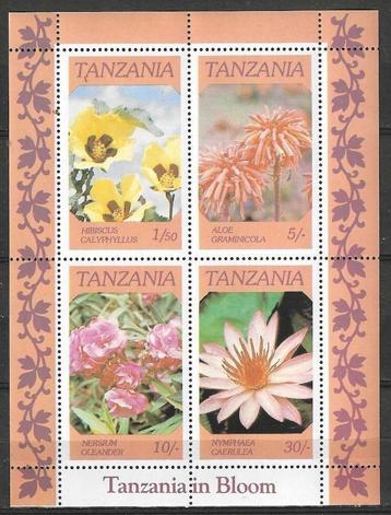 Tanzania 1986 - Yvert blok 46 - Bloemen uit Tanzania (PF)