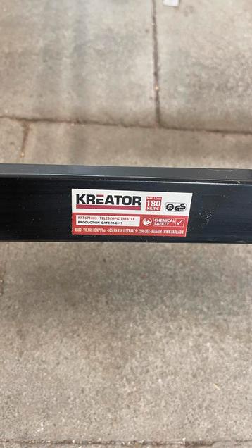 Kreator Telescopische Schraag (max. 180kg) beschikbaar voor biedingen