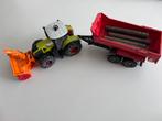Bruder Claas Axion 950 met sneeuwkettingen en -blazer+kar, Ophalen