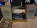 Dual 1210 platenspeler met speakers, Audio, Tv en Foto, Platenspelers, Ophalen, Gebruikt, Automatisch, Platenspeler