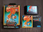 SEGA Mega Drive - Sonic The Hedgehog 2, Games en Spelcomputers, Avontuur en Actie, Gebruikt, 2 spelers, Ophalen of Verzenden