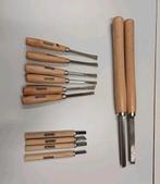 Set van 12 grote en kleine houtbeitels vlijmscherp!, Hobby en Vrije tijd, Pottenbakken, Ophalen