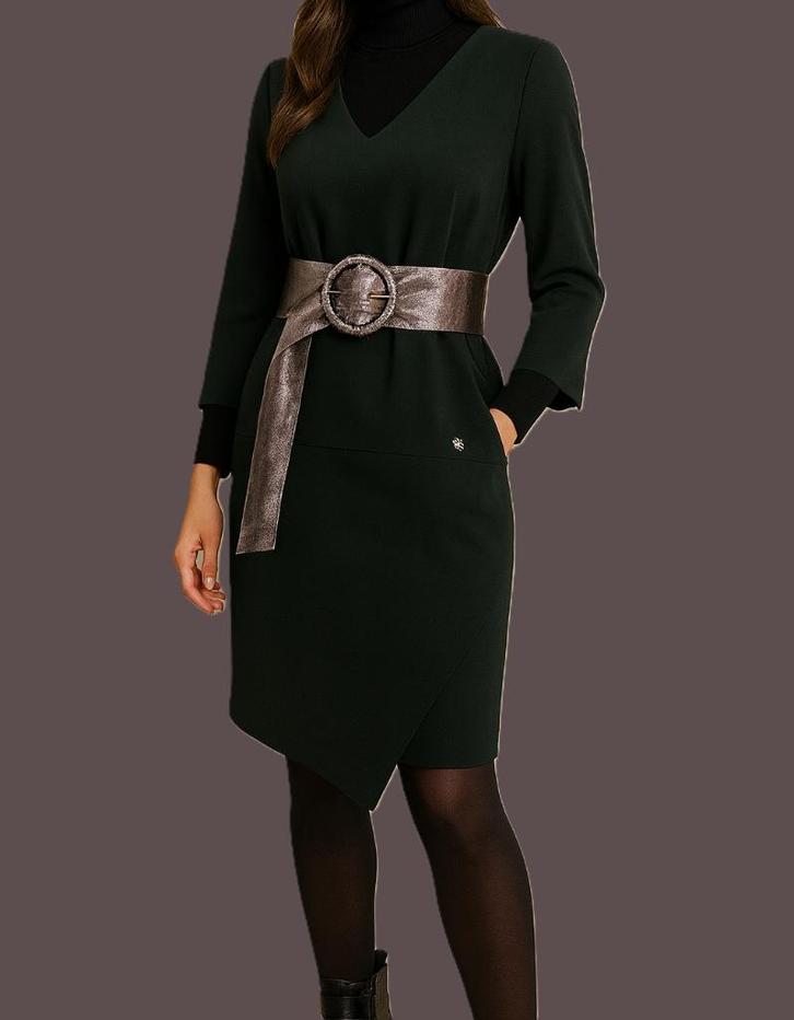 Scapa Sports jurk maat 40, Kleding | Dames, Jurken, Zo goed als nieuw, Maat 38/40 (M), Groen, Knielengte, Ophalen of Verzenden