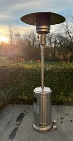 Terrasverwarmer RVS inox op gas - Eurom THG 14000, Ophalen, Gebruikt, Waterbestendig, Vloer