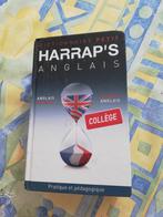 Dictionnaire Harrap's. Anglais-français. Français-anglais., Livres, Dictionnaires, Enlèvement ou Envoi, Comme neuf, Anglais