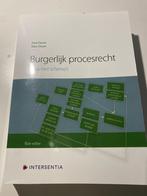 Burgerlijk procesrecht PXL, Livres, Livres d'étude & Cours, Enlèvement, Comme neuf