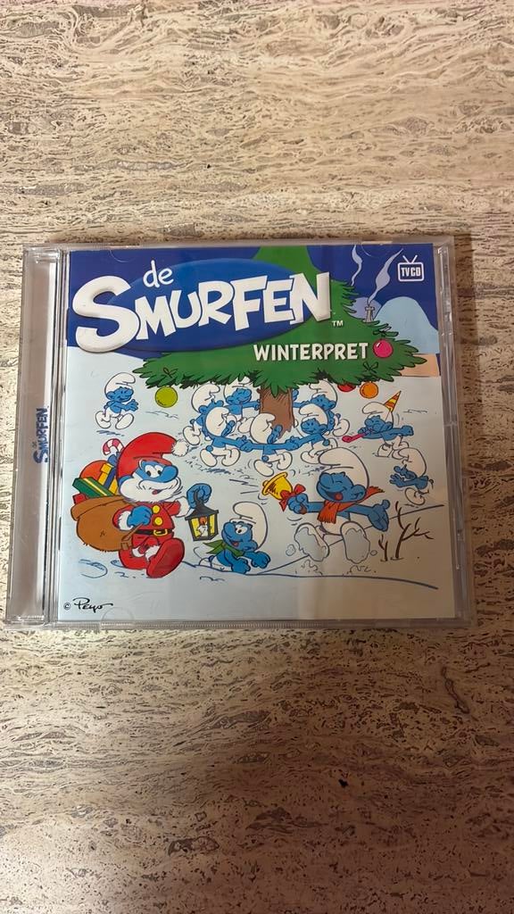 Cd van de smurfen ‘winterpret’, Ophalen of Verzenden