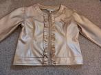 Gouden jasje - Le Chic (128), Kinderen en Baby's, Ophalen of Verzenden, Zo goed als nieuw, Meisje, Jas