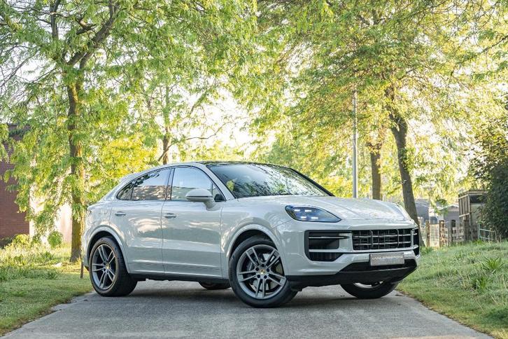 Porsche Cayenne Coupé E-Hybrid * Crayon * Pano * Sport Chron, Auto's, Porsche, Bedrijf, Te koop, Cayenne, 4x4, ABS, Achteruitrijcamera