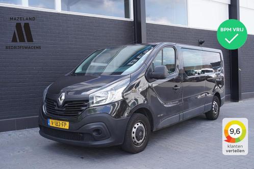 Renault Trafic 1.6 dCi 120PK L2 Dubbele Cabine EURO 6 - Airc, Auto's, Bestelwagens en Lichte vracht, ABS, Airconditioning, Centrale vergrendeling