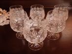 6 mooie bohemia crystal glazen, Ophalen of Verzenden