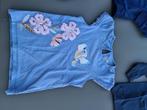 licht blauwe t-shirt met vogel en bloemen, CA, 134, Kinderen en Baby's, Kinderkleding | Maat 134, Ophalen of Verzenden, Zo goed als nieuw