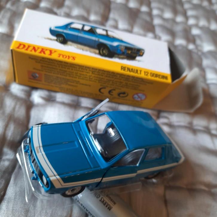DINKY TOYS / ATLAS : RENAULT 12 GORDINI *NEW*MIB*, Hobby en Vrije tijd, Modelauto's | 1:43, Nieuw, Auto, Dinky Toys, Ophalen