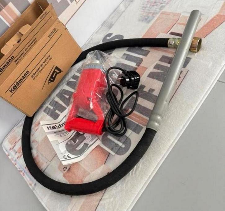 NIEUW Vibro-naald Betonvibrator 1250w beton vibronaald 2M, Doe-het-zelf en Bouw, Betonmolens, Nieuw, Ophalen of Verzenden