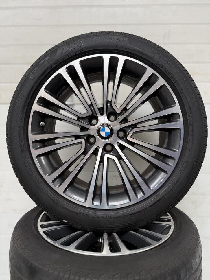18’’ BMW 5 SERIE G30 G31 VELGEN ZOMERBANDEN ORIG RFT TPMS 63, Auto-onderdelen, Banden en Velgen, Banden en Velgen, Zomerbanden